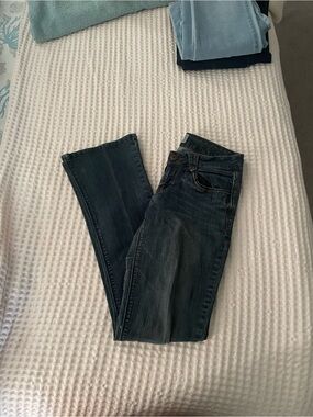 Jolt Women's Dark Blue Straight-Leg Jeans